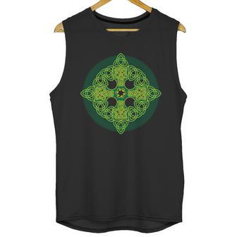 Celtic Knot Cross St Patricks Day Unisex Tank Top | Favorety DE