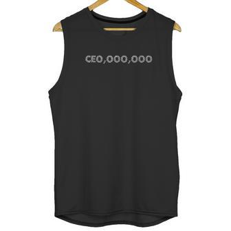 Ceo 000 000 Hustle Gang Business Gifts For Entrepreneurs Unisex Tank Top | Favorety AU