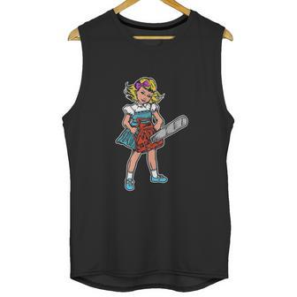 Chainsaw Girl Goth Punk Emo Retro Vintage Unisex Tank Top | Favorety CA