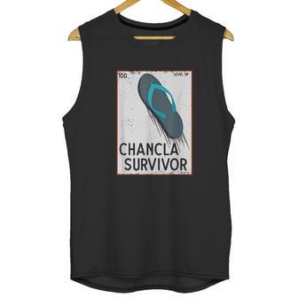 Chancla Survivor Spanish Unisex Tank Top | Favorety UK