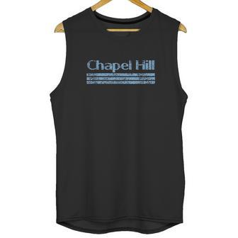 Chapel Hill North Carolina Retro Vintage Weathered Throwback Unisex Tank Top | Favorety UK