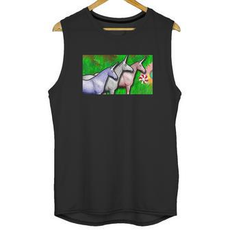 Charlie The Unicorn Unisex Tank Top | Favorety