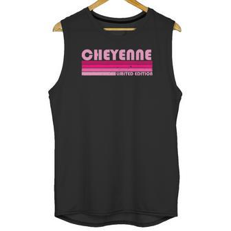 Cheyenne Name Personalized Retro Vintage 80S 90S Birthday Unisex Tank Top | Favorety CA