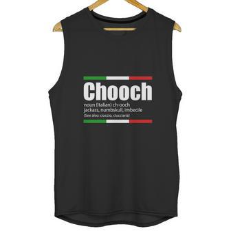 Chooch Italian Slang Funny Sayings Italy Humor Gift Unisex Tank Top | Favorety UK