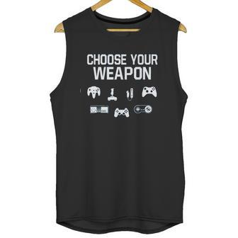 Choose Your Weapon Gamer Unisex Tank Top | Favorety UK