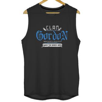 Clan Gordon Mischief And Mayhem Since The Middle Ages Unisex Tank Top | Favorety