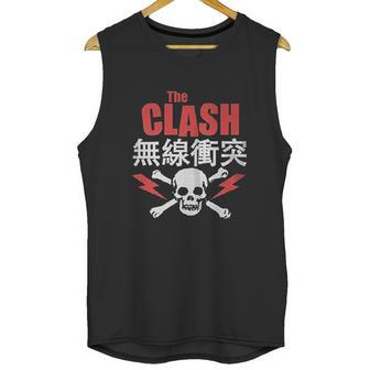 The Clash Bolt Red Unisex Tank Top | Favorety CA