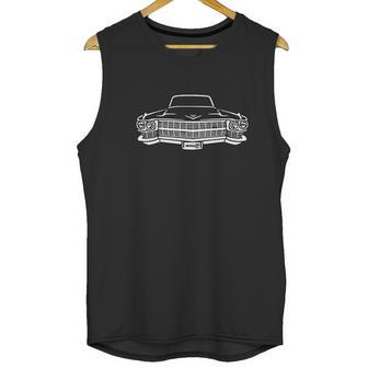 Classic Car Shirt Of 1964 For Cadillac Unisex Tank Top | Favorety