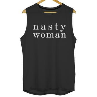 Classy Nasty Woman News Anchor Logo Unisex Tank Top | Favorety
