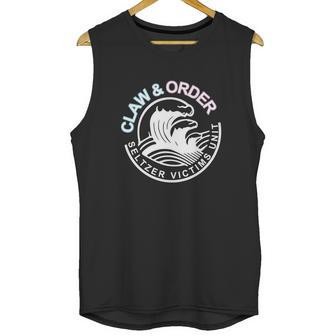 Claw & Order Seltzer Victims Unit Great Gift Unisex Tank Top | Favorety UK