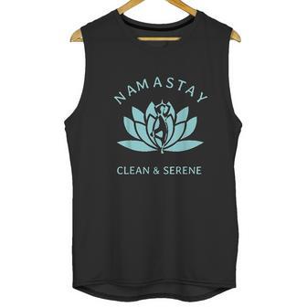 Clean And Serene Yoga Narcotics Anonymous Unisex Tank Top | Favorety UK