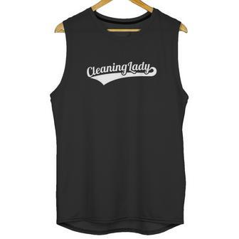 Cleaning Lady Logo Unisex Tank Top | Favorety AU