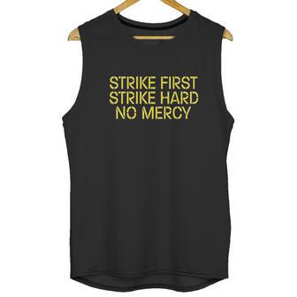 Cobra Kai Karate Kid Merchandise Retro No Mercy Graphic Tee Unisex Tank Top | Favorety AU