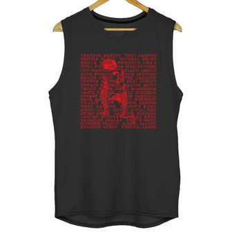 Colin Kaepernick And Names Of Police Brutality Victims Unisex Tank Top | Favorety UK