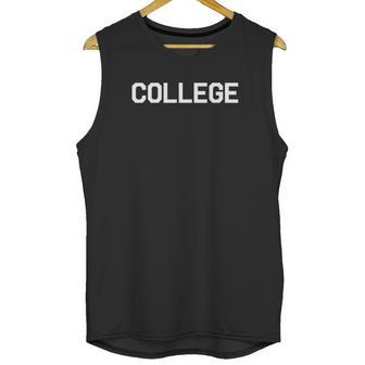 College Funny Animal House University Unisex Tank Top | Favorety UK