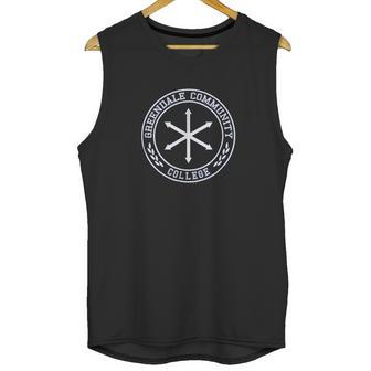 Community Greendale Community College Symbol Unisex Tank Top | Favorety