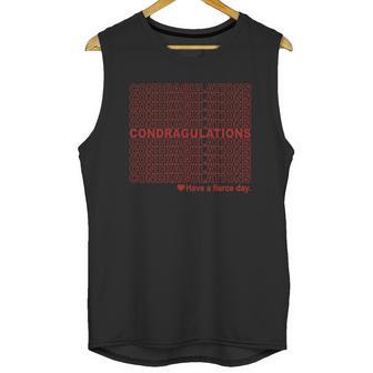 Condragulations T-Shirt Unisex Tank Top | Favorety