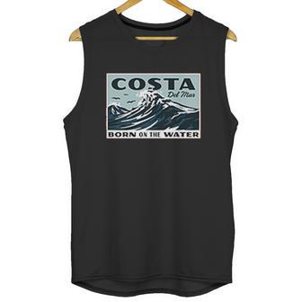 Costa Del Mar Postcard Wave Unisex Tank Top | Favorety AU