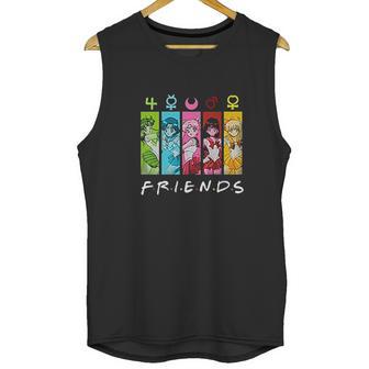 Crepuscolo Sailor Moon Friends Unisex Tank Top | Favorety UK