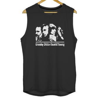 Crosby Stills Nash & Young Shirt Unisex Tank Top | Favorety