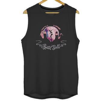 Crystal Ball Album Cover Blackberry Heather Unisex Tank Top | Favorety