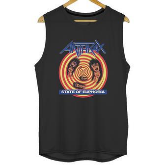 Cuican Men Summer Anthrax Crew Necks Unisex Tank Top | Favorety DE