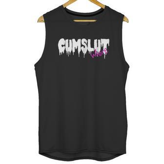 Cumslut Whore Unisex Tank Top | Favorety CA