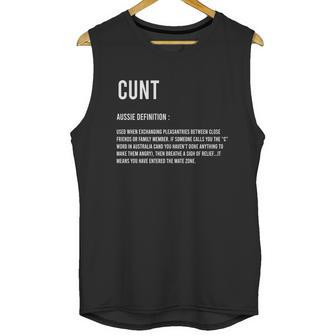 Cunt Definition Meaning Aussie Definition Used When Exchanging Shirt Unisex Tank Top | Favorety