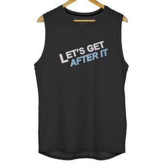 Lets Get After It Cuomo Prime Time Slim Fit Unisex Tank Top | Favorety UK