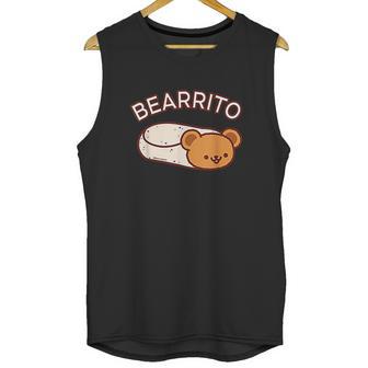 Cute Bearrito Teddy Bear Burrito Unisex Tank Top | Favorety UK