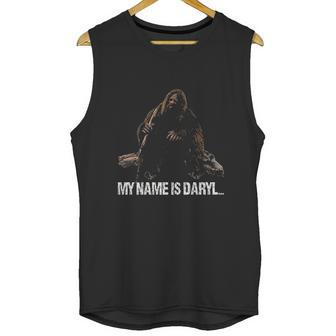 Cute Funny Bigfoot My Name Is Daryl Unisex Tank Top | Favorety AU