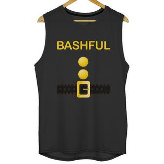 Cute Halloween Funny Halloween Day Bashful Dwarf Costume Unisex Tank Top | Favorety