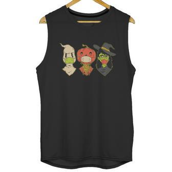 Cute Halloween Funny Halloween Day Halloween Creatures Pandemic Unisex Tank Top | Favorety AU