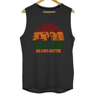 Cute Halloween Funny Halloween Day No Lives Matter Unisex Tank Top | Favorety UK