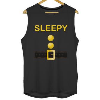 Cute Halloween Funny Halloween Day Sleepy Dwarf Costume Unisex Tank Top | Favorety AU