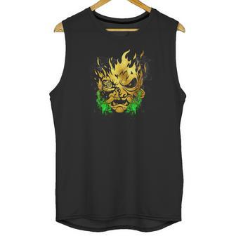 Cyberpunk 2077 Samurai Gold Unisex Tank Top | Favorety UK