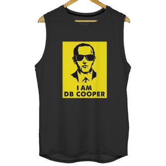 I Am D B Cooper Robber Thief Parachute Funny Unisex Tank Top | Favorety CA