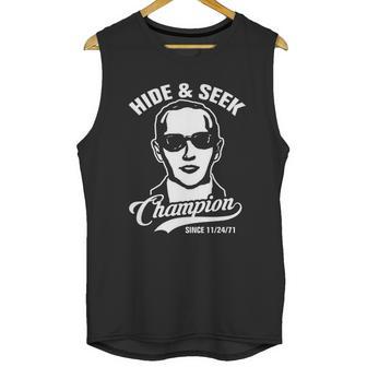 D B Cooper Robber Thief Parachute Hike And Seek Champion Since Unisex Tank Top | Favorety