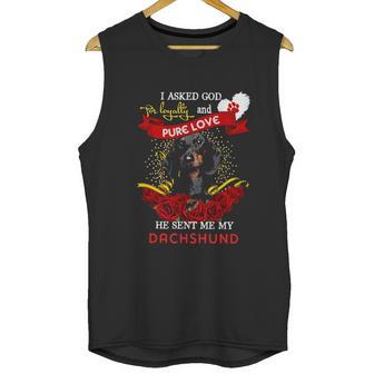 Dachshund Loyalty And Pure Love Gift Unisex Tank Top | Favorety DE