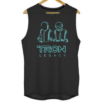 Daft Punk Tron Legacy Neon Unisex Tank Top | Favorety