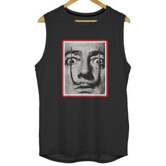 Dalis Black And White Dali Art Unisex Tank Top | Favorety DE