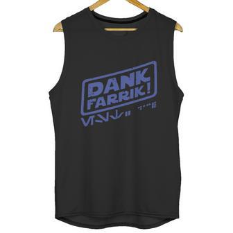 Dank Farrik Blue Unisex Tank Top | Favorety CA