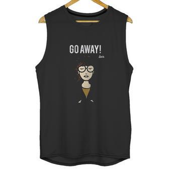 Daria Go Away Arms Crossed Attitude Unisex Tank Top | Favorety UK