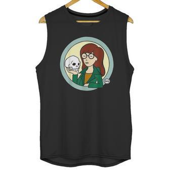 Daria Skull Holder Unisex Tank Top | Favorety UK