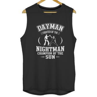 Dayman Fighter Of The Nightman Unisex Tank Top | Favorety CA