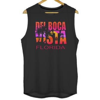 Del Boca Vista Florida Retro Unisex Tank Top | Favorety UK