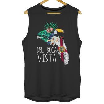 Del Boca Vista Florida Tropical Unisex Tank Top | Favorety UK