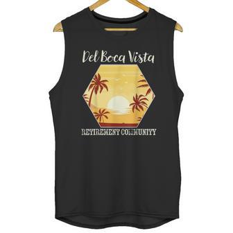 Del Boca Vista Retirement Florida Vintage Unisex Tank Top | Favorety AU