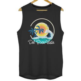 Del Boca Vista Retro Retirement Florida Unisex Tank Top | Favorety DE