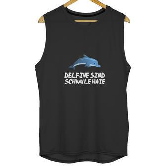 Delfine Sind Schwule Haie | Wie Gewitter Im Kopf Unisex Tank Top | Favorety UK